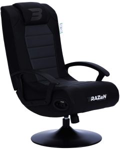 BraZen Stag 2.1 Bluetooth Surround Sound Gaming Chairs for Kids Grey