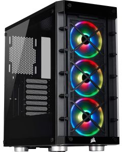 Corsair iCUE 465X RGB Tempered Glass Mid-Tower ATX Smart Case