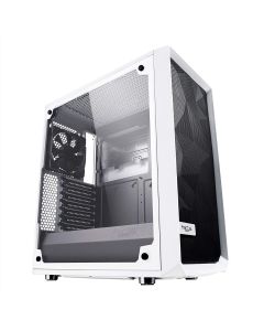 Fractal Design Meshify C - Compact Computer Case WHITE