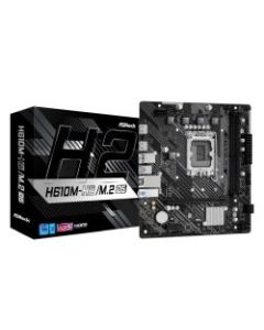 Asrock H610M-H2/M.2 D5  Intel H610  1700  Micro ATX  2 DDR5  2 HDMI  GB LAN  PCIe4  1x M.2