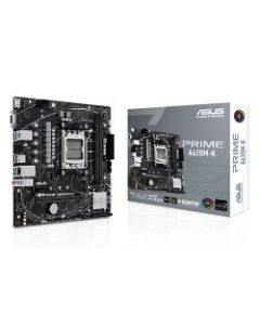 Asus PRIME A620M-K  AMD A620  AM5  Micro ATX  2 DDR5  VGA  HDMI  GB LAN  PCIe4  1x M.2