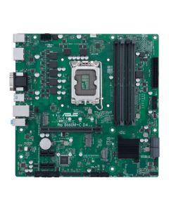 Asus PRO B660M-C D4-CSM - Corporate Stable Model  Intel B660  1700  Micro ATX  4 DDR4  VGA  HDMI  2 DP  PCIe4  2x M.2