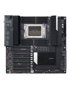 Asus PRO WS WRX80E-SAGE SE WIFI II, Workstation, AMD WRX80, sWRX8, EATX, 8 DDR4, SLI, Wi-Fi 6E, Dual 10G LAN, Hyper M.2 Card, 3x M.2