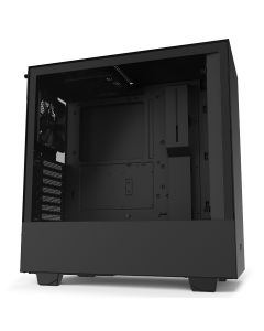 NZXT H510 Compact Mid-Tower Case with Tempered Glass - Black