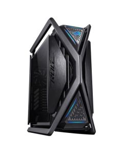 Asus ROG Hyperion GR701 BTF Gaming Case w/ Glass Windows, E-ATX, 4 Fans, Dual 420mm Radiator Support, USB-C (60W FC), Fan Hub & Lighting Panel, Advanced BTF Design, Black