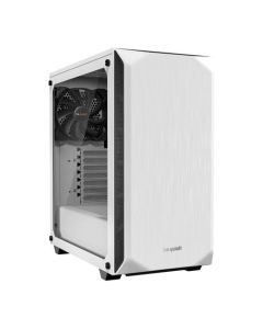 Be Quiet! Pure Base 500 Gaming Case w/ Window, ATX, 2 x Pure Wings 2 Fans, PSU Shroud, White