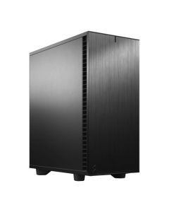 Fractal Design Define 7 Compact (Black Solid) Gaming Case  ATX  2 Fans  Sound Dampening  Ventilated PSU Shroud  USB-C