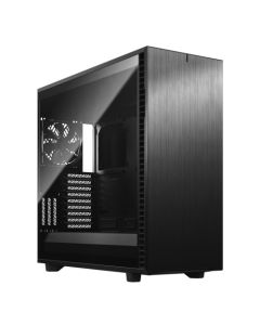 Fractal Design Define 7 XL (Light TG) Gaming Case w/ Light Tint Glass Window  E-ATX  Modular Design  3 Fans  Fan Hub  Sound Dampening  USB-C