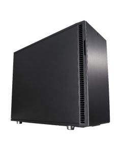 Fractal Design Define R6 (Black Solid) Gaming Case  E-ATX  Modular Design  3 Fans  Fan Hub  Sound Dampening