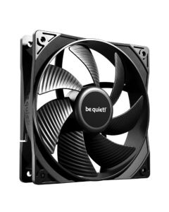 Be Quiet! BL104 Pure Wings 3 12cm Case Fan, Rifle Bearing, Black, 1600 RPM, Ultra Quiet