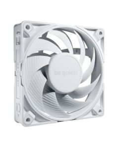 Be Quiet! (BL118) Silent Wings Pro 4 12cm PWM Case Fan, White, Up to 3000 RPM, 3x Speed Switch, Fluid Dynamic Bearing