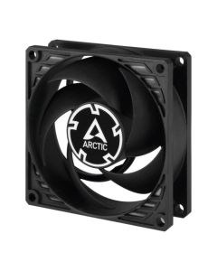 Arctic P8 Pressure Optimised 8cm Case Fan  Black  Fluid Dynamic  3000 RPM