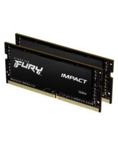 Kingston Fury Impact 32GB Kit (2 x 16GB)  DDR4  3200MHz (PC4-25600)  CL20  SODIMM Memory