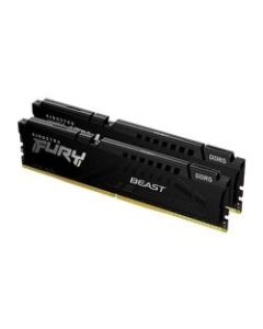 Kingston Fury Beast 64GB Kit (2 x 32GB)  DDR5  6000MHz (PC5-48000)  CL40  1.35V  ECC  XMP 3.0  PMIC  DIMM Memory