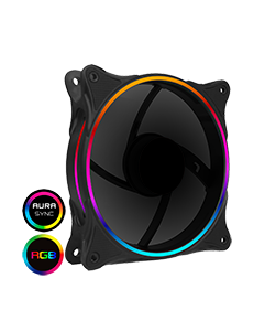 Mirage Rainbow RGB 120mm Fan 5V Addressable 3pin Header & 3pin M/B 