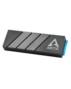 Arctic M2 Pro (Black) M.2 SSD Heatsink, For Single & Double Sided M.2 2280 Modules, Thermal Pads Included