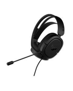 Asus TUF Gaming H1 7.1 Lightweight Gaming Headset, 3.5mm Jack, Surround Sound, Deep Bass, Black
