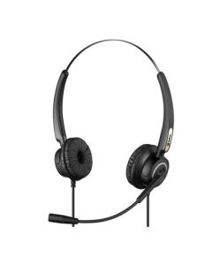 Sandberg (126-13) Office Pro Headset with Boom Mic, USB, 30mm Drivers, In-Line Controls, 5 Year Warranty