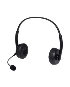 Sandberg USB Office Headset with Boom Mic, 30mm Drivers, In-Line Controls, 5 Year Warranty