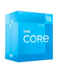 Intel Core i3-12100 CPU  1700  3.3 GHz (4.3 Turbo)  Quad Core  60W  12MB Cache  Alder Lake 