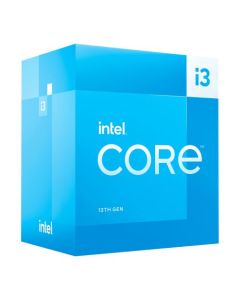 Intel Core i3-13100 CPU  1700  3.4 GHz (4.5 Turbo)  Quad Core  60W (89W Turbo)  10nm  12MB Cache  Raptor Lake