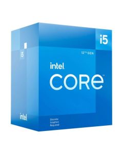 Intel Core i5-12400F CPU  1700  2.5 GHz (4.4 Turbo)  6-Core  65W  18MB Cache  Alder Lake  No Graphics