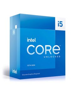 Intel Core i5-13600KF CPU  1700  3.5 GHz (5.1 Turbo)  14-Core  125W (181W Turbo)  10nm  24MB Cache  Overclockable  Raptor Lake  No Graphics  NO HEATSINK/FAN