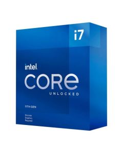 Intel Core i7-11700KF CPU  1200  3.6 GHz (5.0 Turbo)  8-Core  125W  14nm  16MB Cache  Overclockable  Rocket Lake  No Graphics  NO HEATSINK/FAN