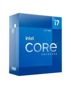 Intel Core i7-12700K CPU, 1700, 3.6 GHz (5.0 Turbo), 12-Core, 125W (190W Turbo), 10nm, 25MB Cache, Overclockable, Alder Lake, NO HEATSINK/FAN 