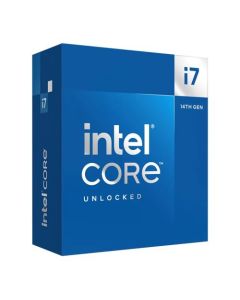 Intel Core i7-14700K CPU, 1700, 3.4 GHz (5.6 Turbo), 20-Core, 125W (253W Turbo), 10nm, 33MB Cache, Overclockable, Raptor Lake Refresh, NO HEATSINK/FAN