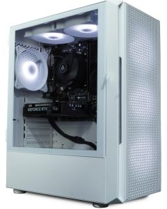 ionz Gaming PC, AMD Ryzen 5 5500, RTX 4060 6GB Graphics Card, 16GB RAM, 1TB SSD, Windows 11, 500W PSU, White