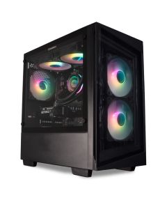 ionz Gaming PC - Desktop Computer, AMD Ryzen 5 7600 CPU, Nvidia RTX 4060 GPU, 32GB DDR5 RAM, 1TB SSD, Windows 11, Black | G1