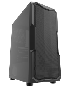 ionz KZ05 Classic Mesh Case in Black with an acrylic side