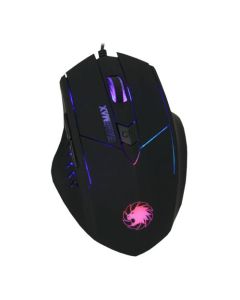 GameMax Tornado 7-Colour LED Gaming Mouse  USB  Up to 2000 DPI  6 Buttons