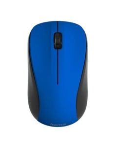 Hama MW-300 V2 Wireless Optical Mouse, 3 Buttons, USB Nano Receiver, Blue