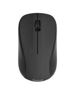 Hama MW-300 V2 Wireless Optical Mouse, 3 Buttons, 1200 DPI, Black