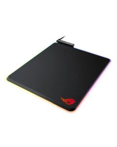 Asus ROG Balteus RGB Gaming Mouse Pad  Customisable Lighting  Non-slip  USB Passthrough  370 x 320 x 7.9 mm