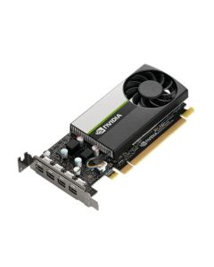 PNY T1000 Professional Graphics Card, 4GB DDR6, 896 Cores, 4 miniDP 1.4, Low Profile (Bracket Included), OEM (Brown Box)