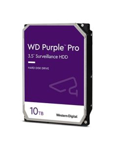 WD 3.5", 10TB, SATA3, Purple Surveillance Hard Drive, 7200RPM, 256MB Cache, OEM