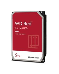 WD 3.5", 2TB, SATA3, Red Series NAS Hard Drive, 5400RPM, 256MB Cache, OEM
