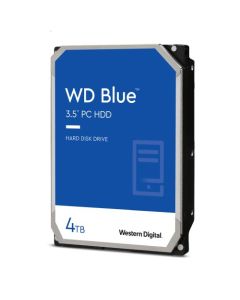 WD 3.5", 4TB, SATA3, Blue Series Hard Drive, 5400RPM, 256MB Cache, OEM