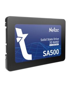 Netac 128GB SA500 SSD, 2.5", SATA3, 3D NAND, R/W 500/400 MB/s, 7mm
