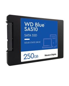 WD 250GB Blue SA510 G3 SSD, 2.5", SATA3, R/W 555/440 MB/s, 80K/78K IOPS, 7mm