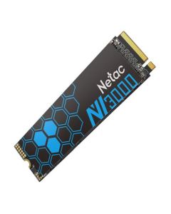 Netac 500GB NV3000 M.2 NVMe SSD, M.2 2280, PCIe3, 3D TLC NAND, R/W 3100/2100 MB/s, 200K/190K IOPS
