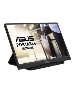 Asus 15.6" Portable IPS Monitor (ZenScreen MB166C), 1920 x 1080, USB-C, USB-powered, Auto-rotatable, Flicker Free, Blue Light Filter