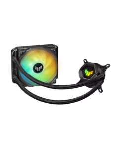 Asus TUF Gaming LC120 V2 ARGB Liquid CPU Cooler, 120mm Radiator, ARGB Pump Head, 1 x ARGB PWM Fan